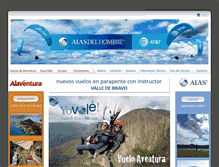 Tablet Screenshot of alas.com.mx